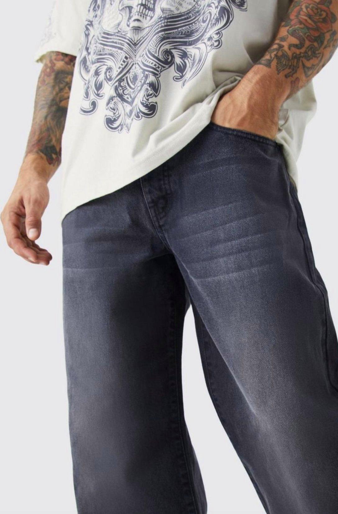 Baggy Rigid Jean | boohoo USA Baggy Rigid Jean | boohoo USA